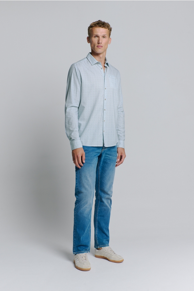 PRINTED SHIRT 27400209 151 ICE